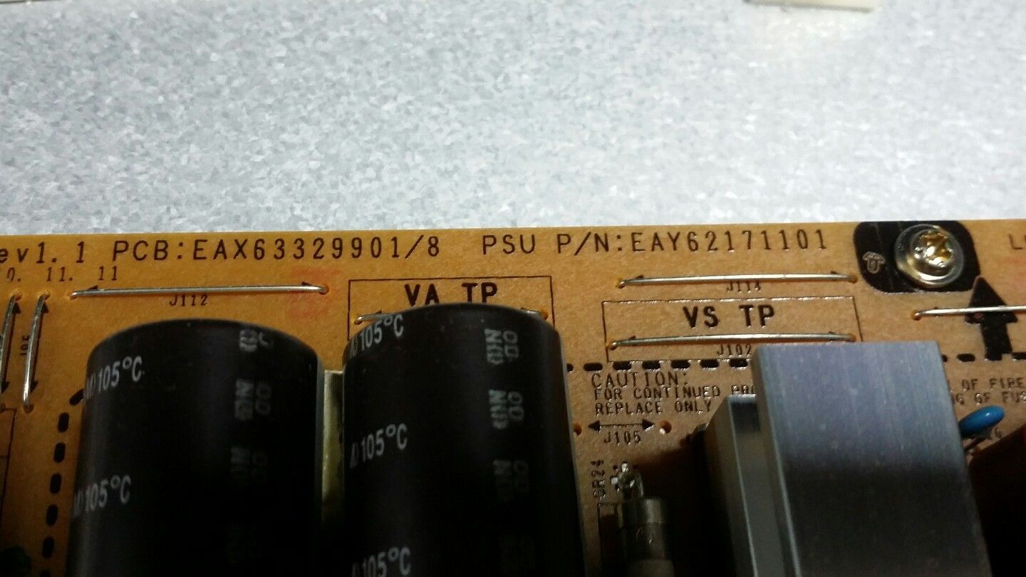 LG Netzteilplatine EAX63329901 / 8 getestet